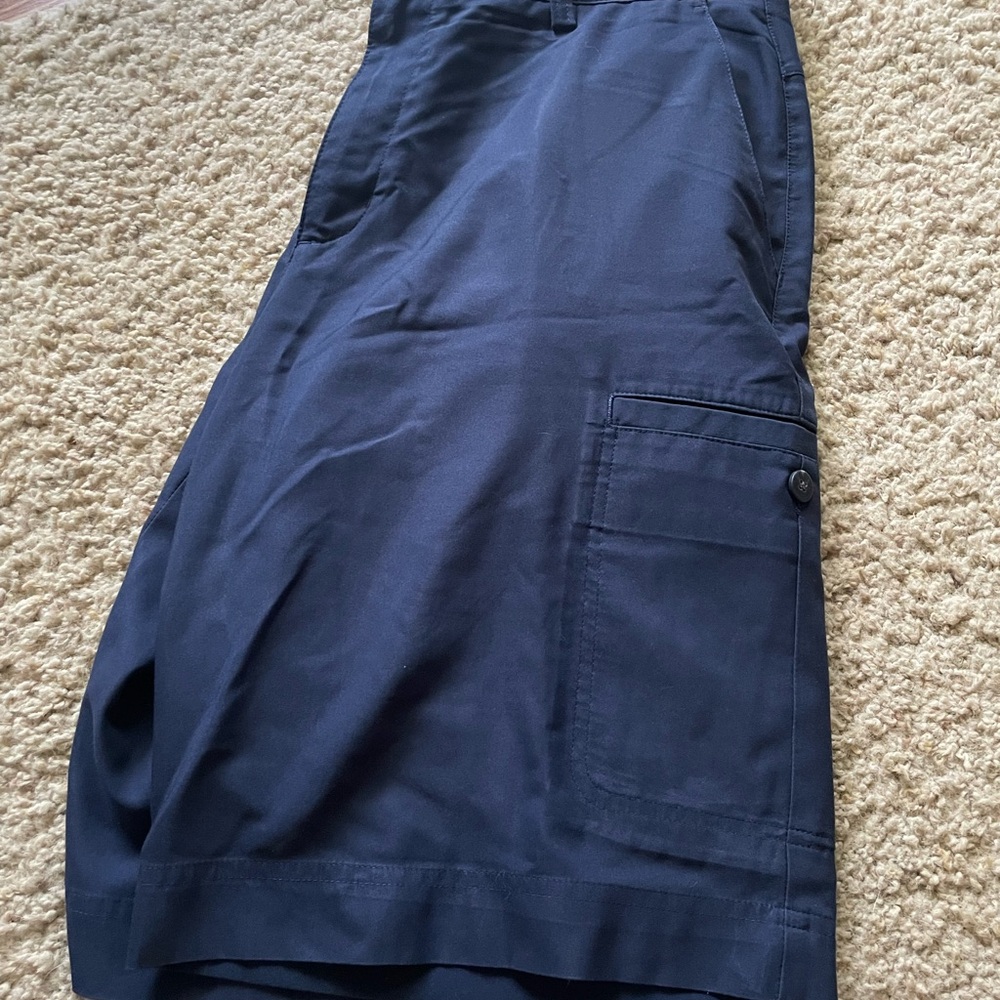 Adidas Men's Navy Cargo Shorts